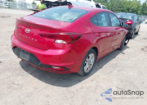 2019 Hyundai Elantra Sel from USA, damaged, VIN KMHD84LF2KU744644